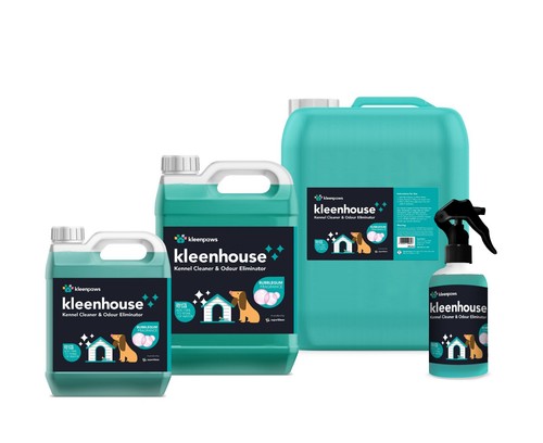 Kennel cleaner and - kennel,