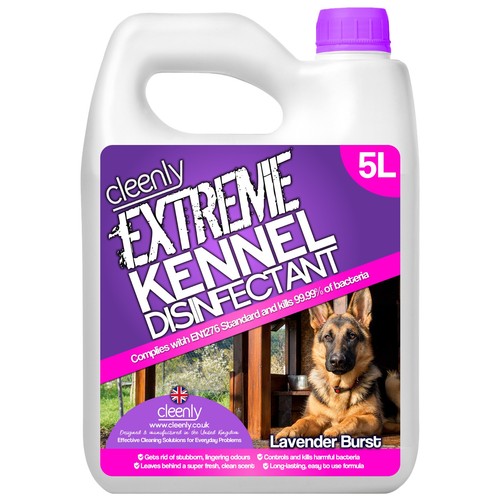 Cleenly kennel disinfectant - kennel,