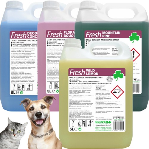 Cattery kennel cleaning - 5l,